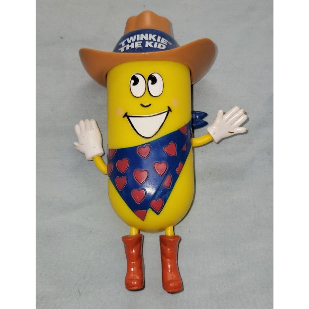 Hostess Twinkie The Kid 2001 Snack Container Flip Head Plastic Body Vintage